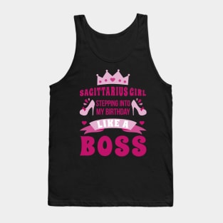 Sagittarius Queen's Birthday Tank Top